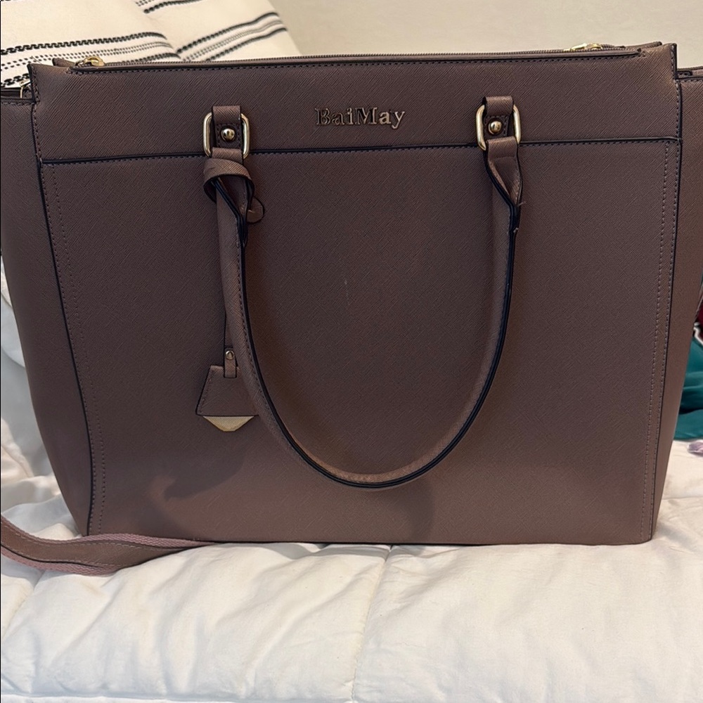 Women's Laptop Bag - Brown